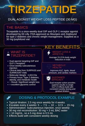 Tirzepatide infographic