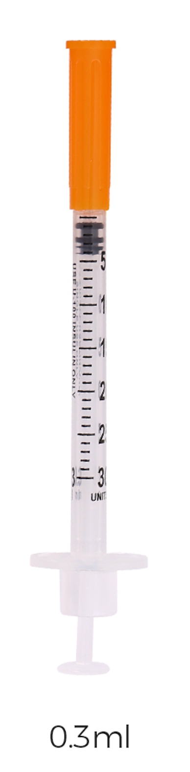 0.3 mL insulin syringe